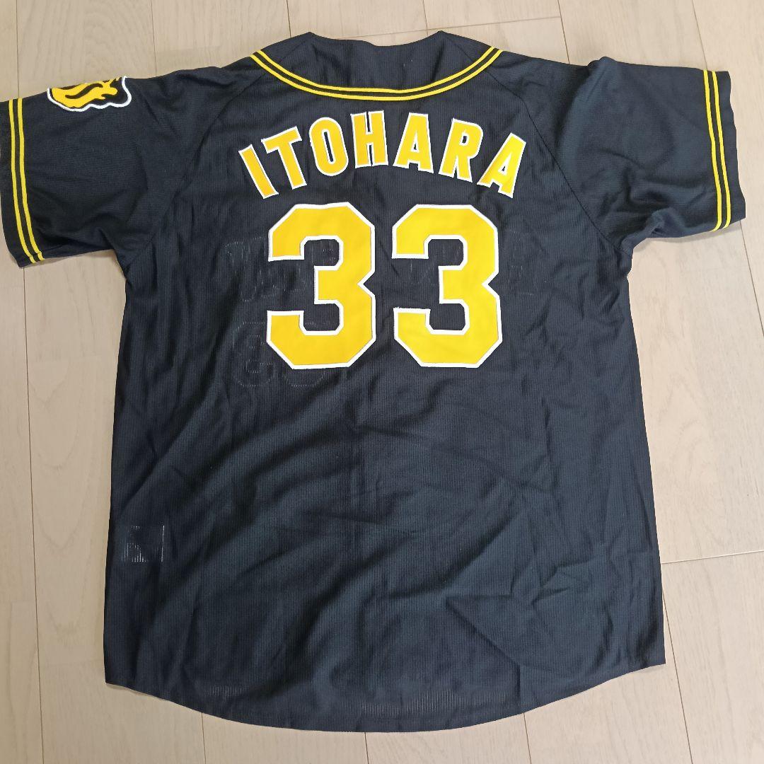 阪神タイガース 糸原健斗 ブラック ビジターユニフォーム Sサイズ