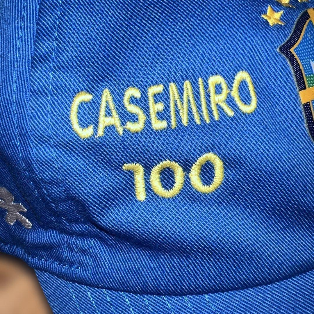 カゼミロ選手着用　ブラジル代表　オフィシャルキャップ