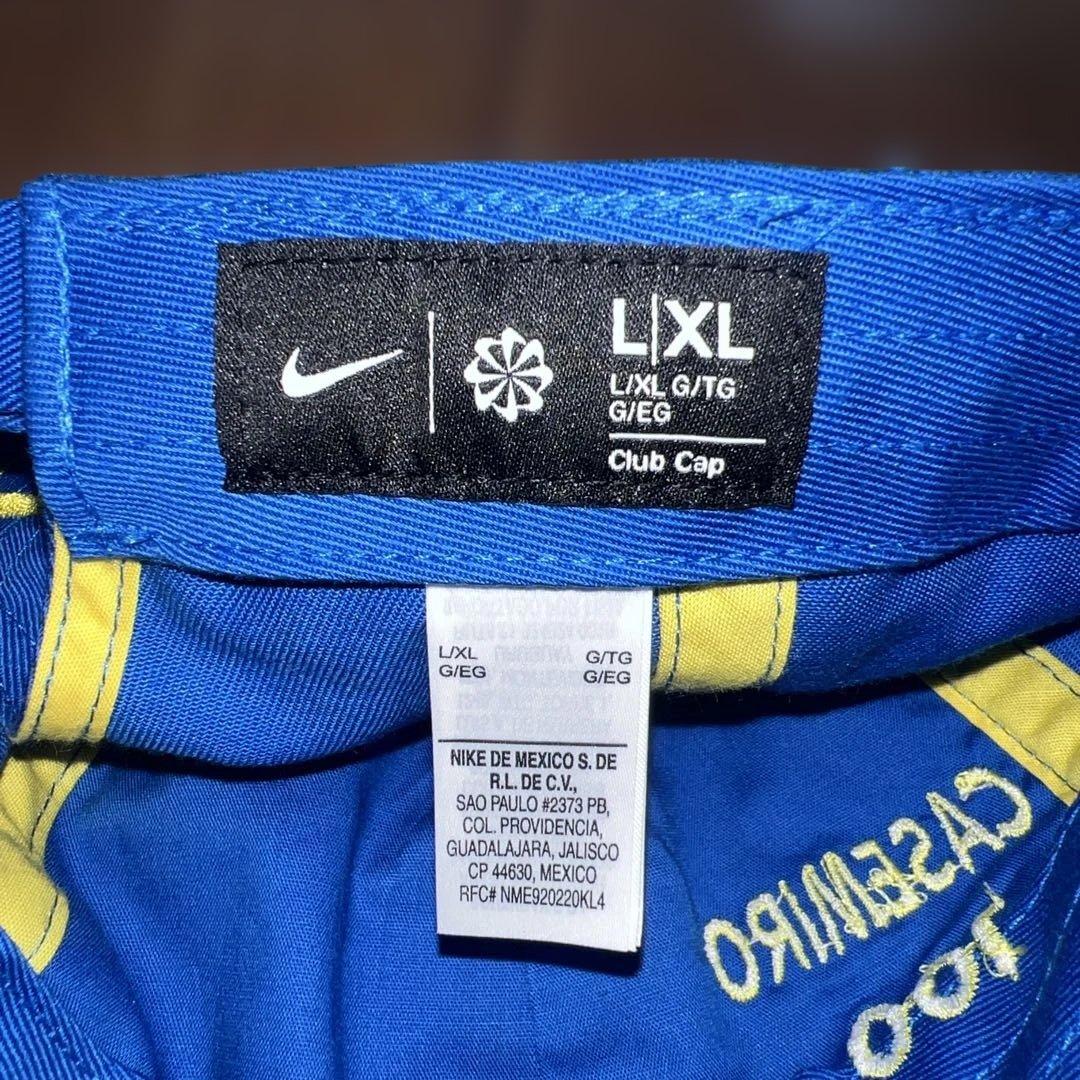 カゼミロ選手着用　ブラジル代表　オフィシャルキャップ