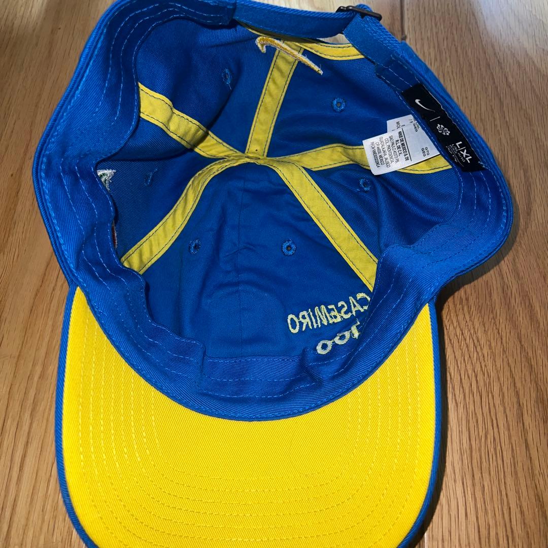 カゼミロ選手着用　ブラジル代表　オフィシャルキャップ