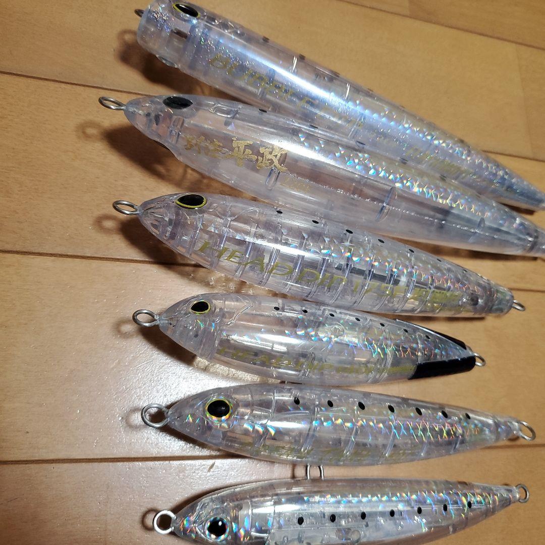クリア キャスティングルアー 6本セット