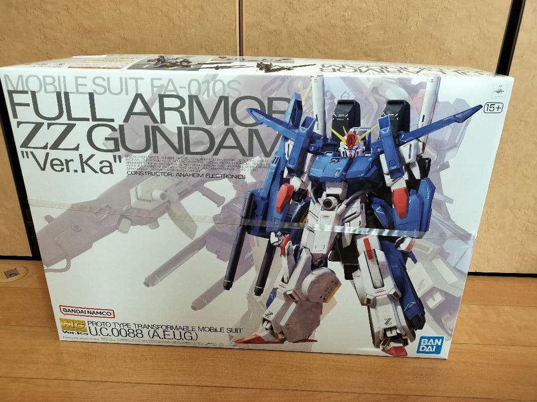 MGフルアーマーZZガンダム Ver.Ka & MGSDデスティニーガンダム