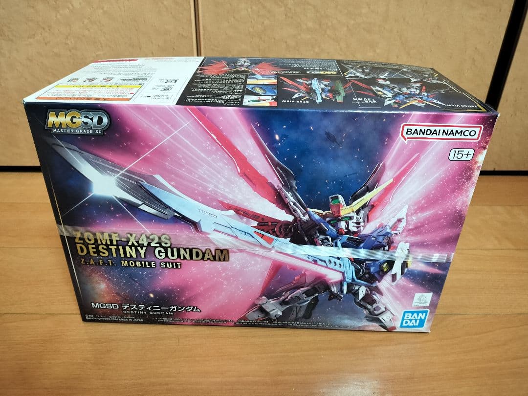 MGフルアーマーZZガンダム Ver.Ka & MGSDデスティニーガンダム