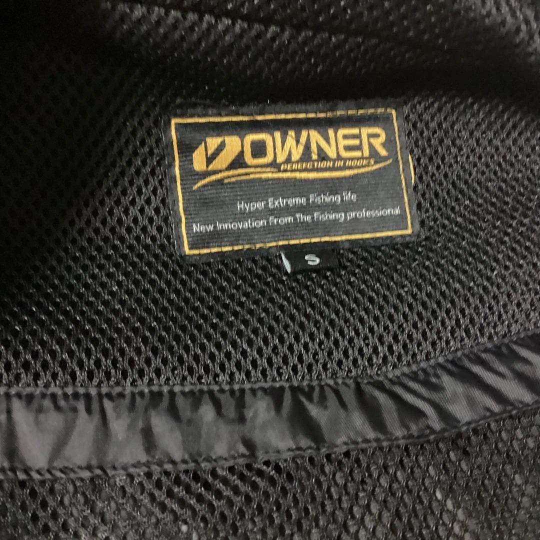 OWNER フィッシングベスト ブラック/ブルー