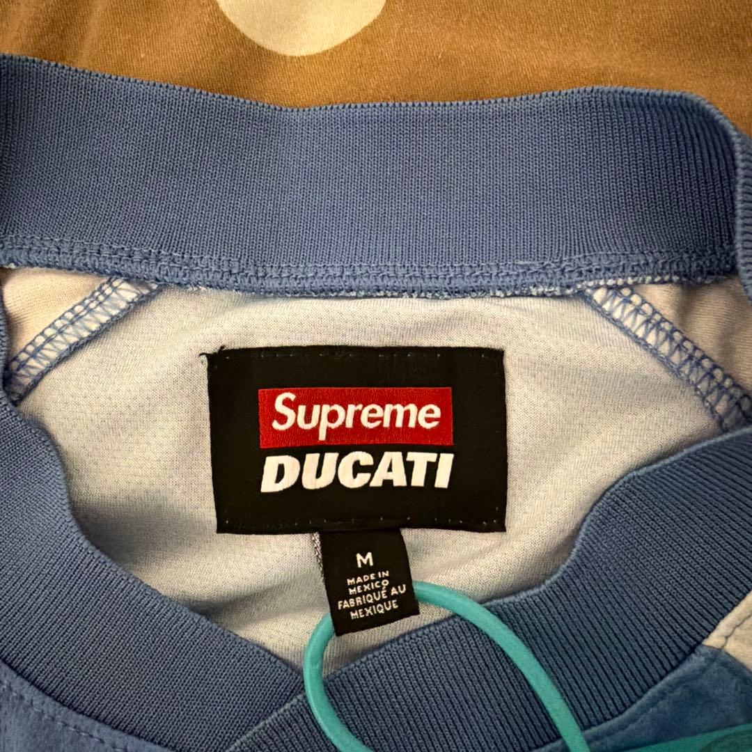 Supreme DUCATI M 水色 シャツ