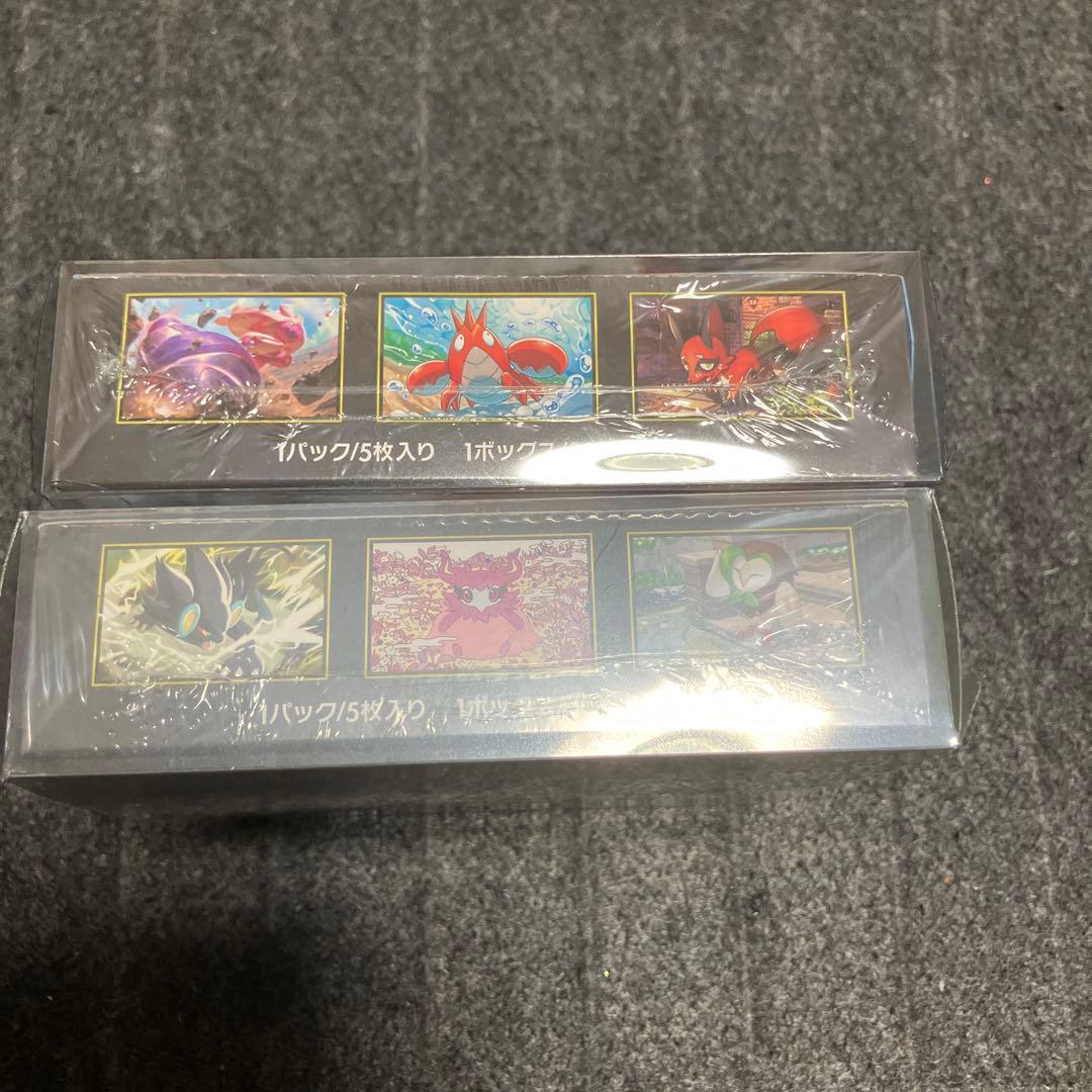 ポケモンカードゲームBOX シュリンク未開封セット　爆アド争奪戦