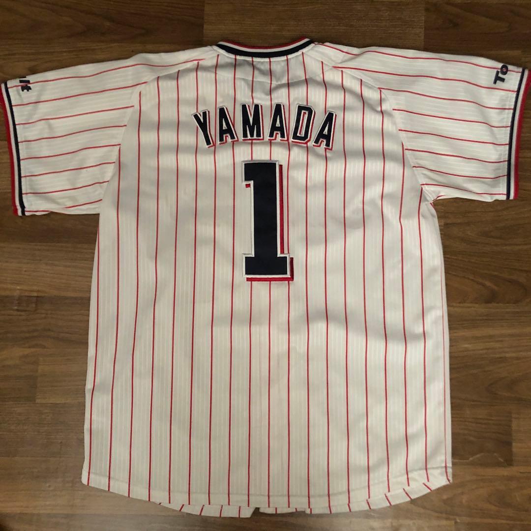東京ヤクルトスワローズ　レプリカユニフォーム　ホーム　山田哲人選手　Sサイズ