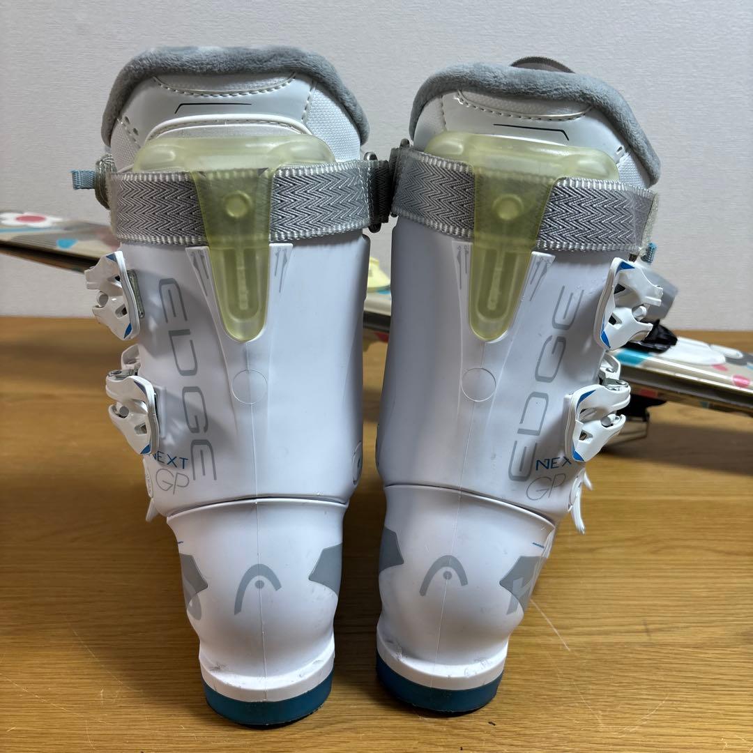 レディーススキーセット　head 23-23.5cm SALOMON 131cm