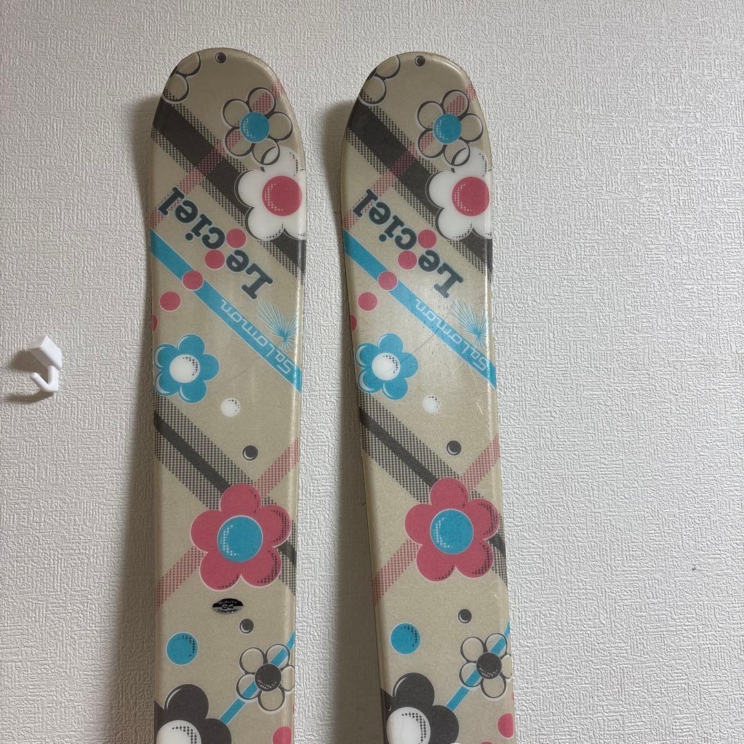 レディーススキーセット　head 23-23.5cm SALOMON 131cm