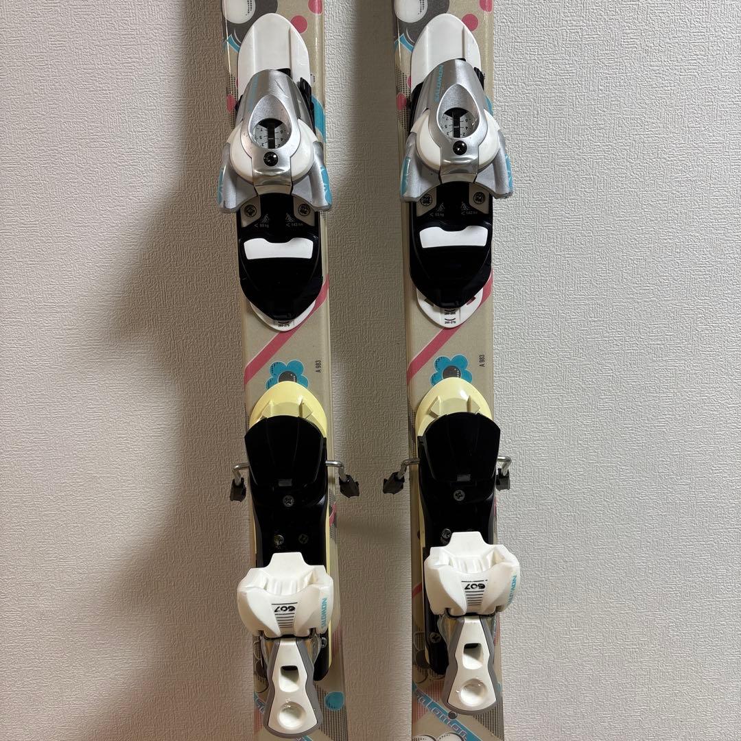レディーススキーセット　head 23-23.5cm SALOMON 131cm