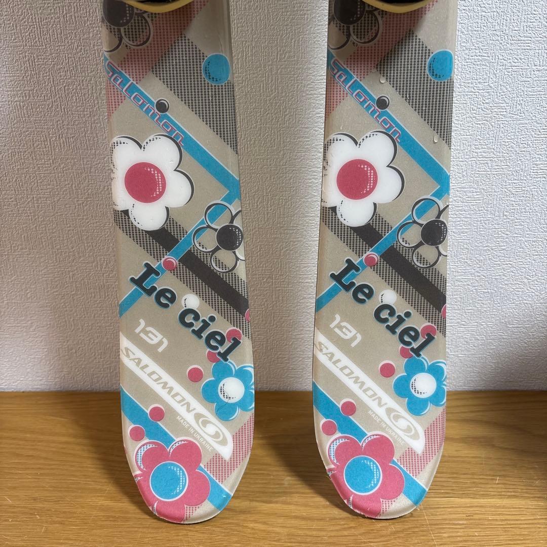 レディーススキーセット　head 23-23.5cm SALOMON 131cm