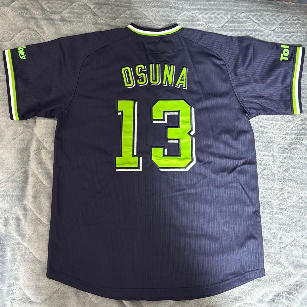 定価以下＊ヤクルトスワローズ 13 オスナ 選手 ビジター ユニフォーム M