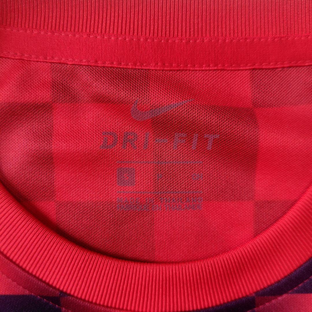 超美品☆鹿島アントラーズ チェック柄シャツ DRI-FIT　サイズS