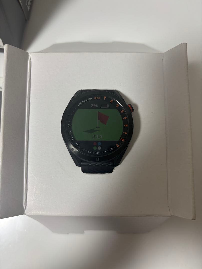 GARMIN APPROACH S40 GPSゴルフウォッチ　充電台付き