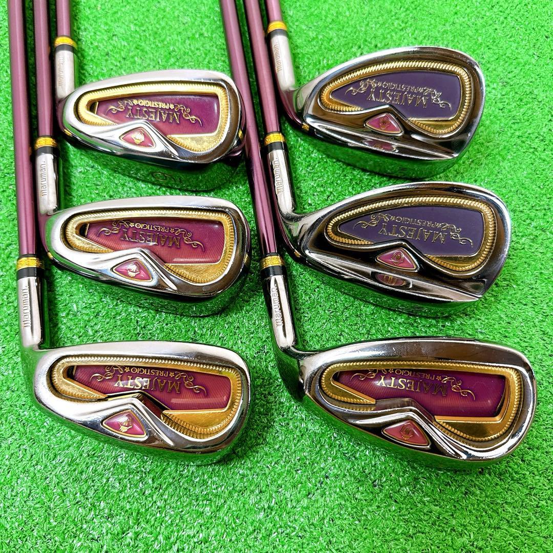MAJESTY PRESTIGIO GOLD 6本 女性用アイアンセットL 高級