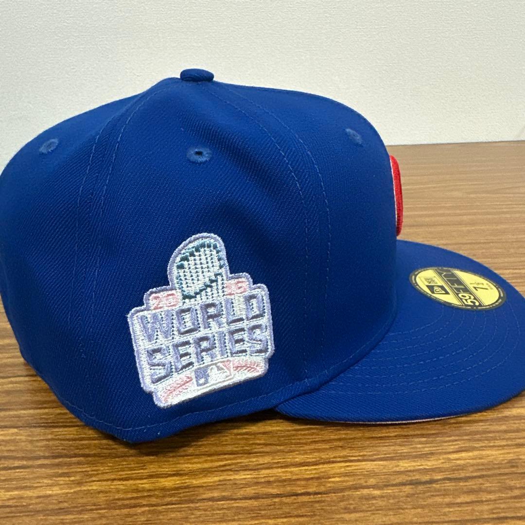 シカゴ・カブス 2016 ワールドシリーズパッチ　59FIFTY キャップ