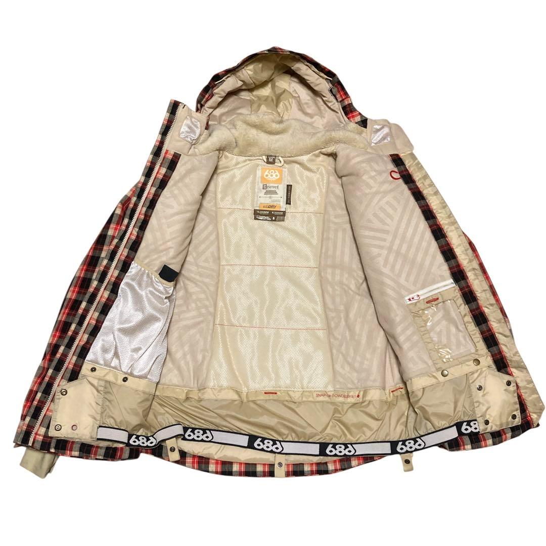 686 BURTON スキースノーボードウェア　上下　ジャケット　パンツ　M