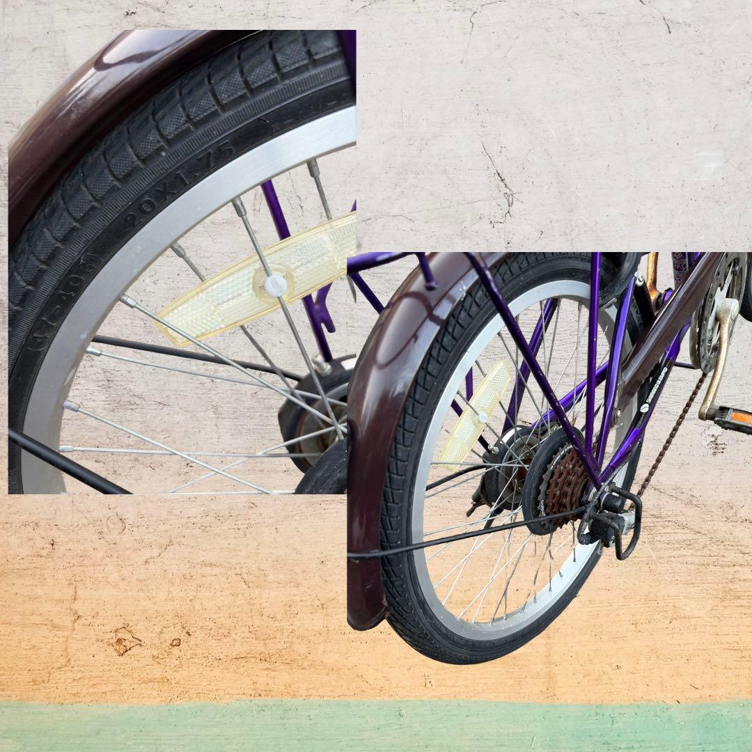 CHINEMA WALK シネマウォーク 6速 20インチ 折りたたみ自転車