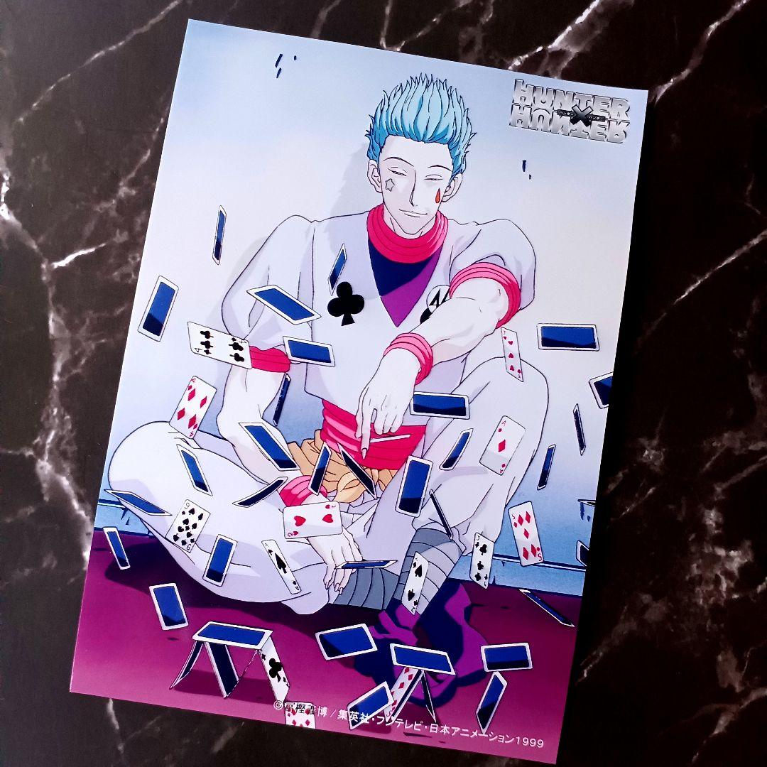 初期 HUNTER×HUNTER【ヒソカ】ブロマイド 希少 激レア 1999年製
