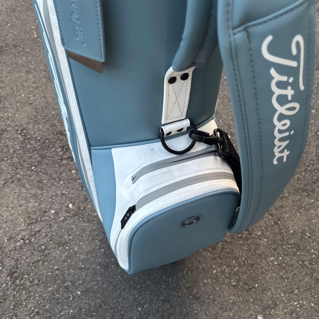 k*d様 Titleist ゴルフバッグ 水色/ホワイト