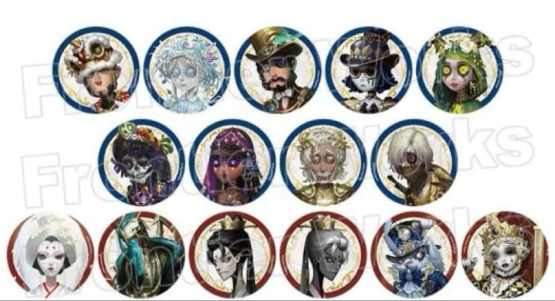 【新品未開封】 第五人格 RE：シリーズ 缶バッジ UR 設定画 10箱　セット