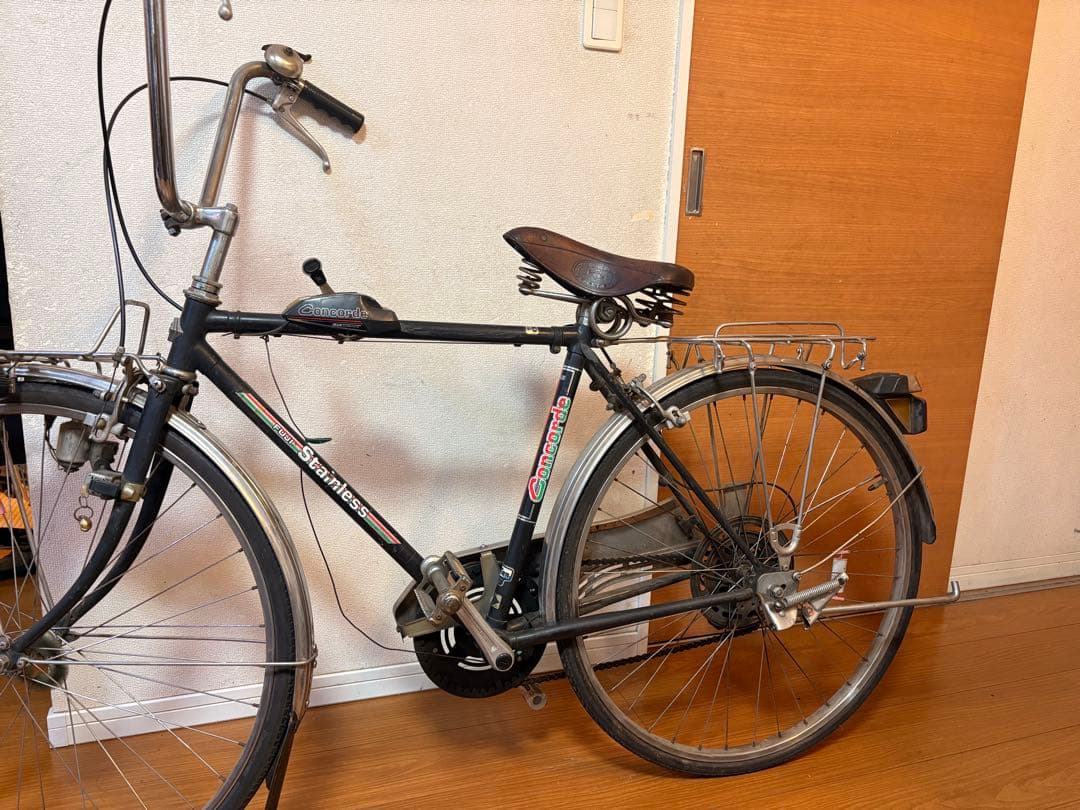 昭和レトロ FUJI Concorde ステンレス 実用車 / 5段変速 /