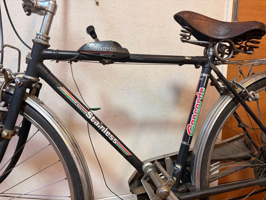 昭和レトロ FUJI Concorde ステンレス 実用車 / 5段変速 /