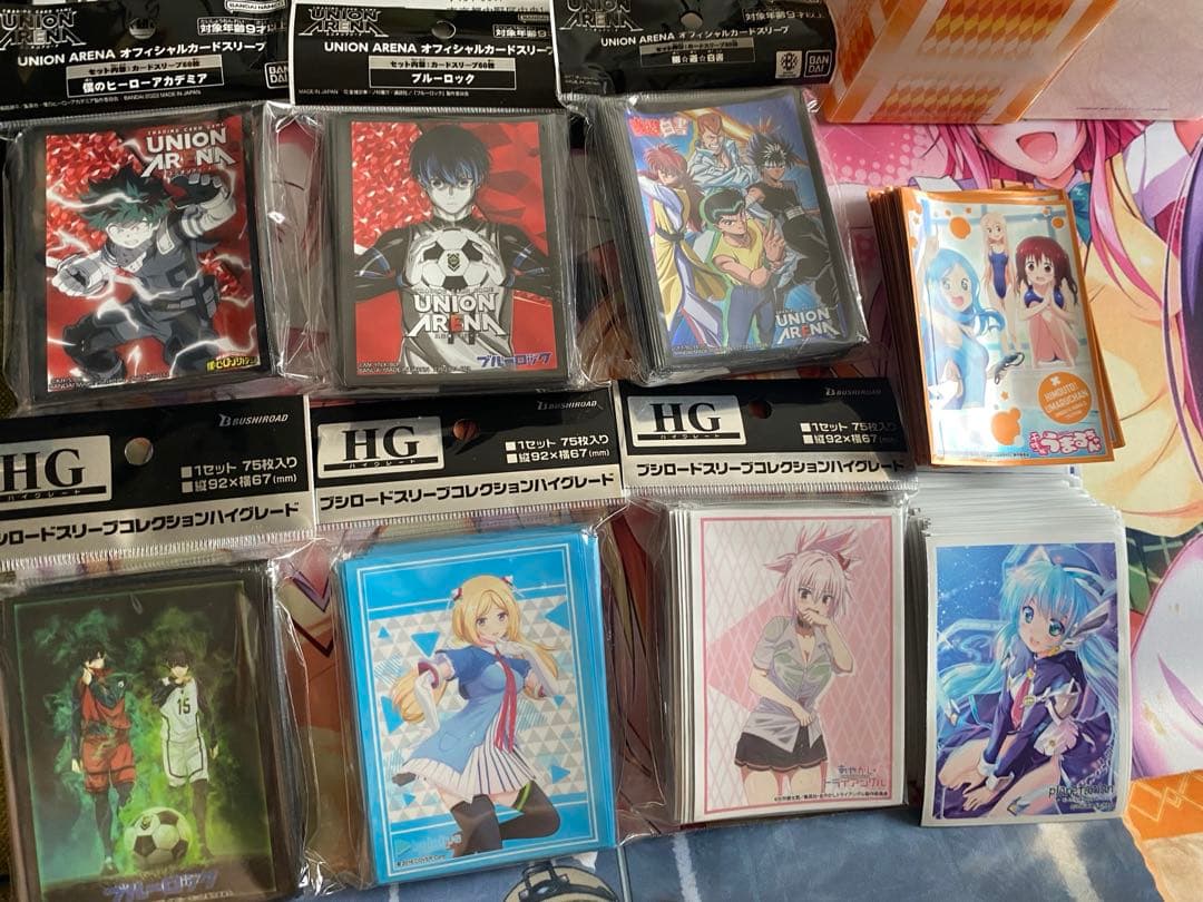アニメ　カードゲーム　サプライ　セット