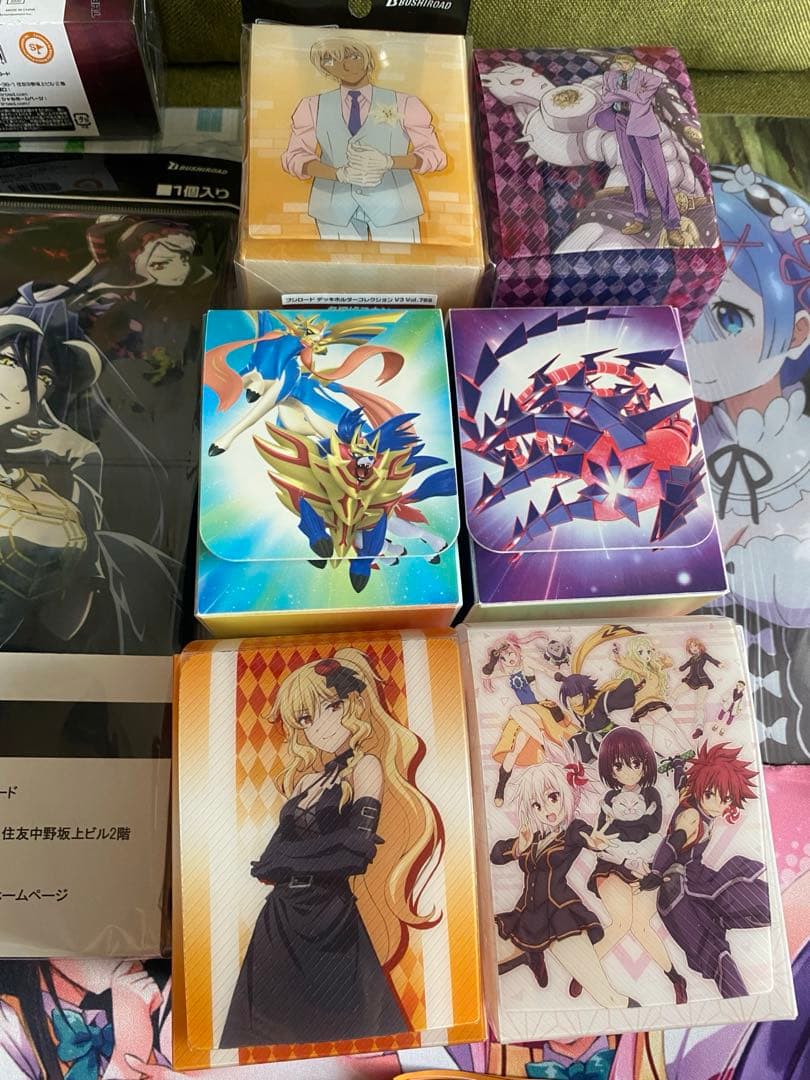 アニメ　カードゲーム　サプライ　セット