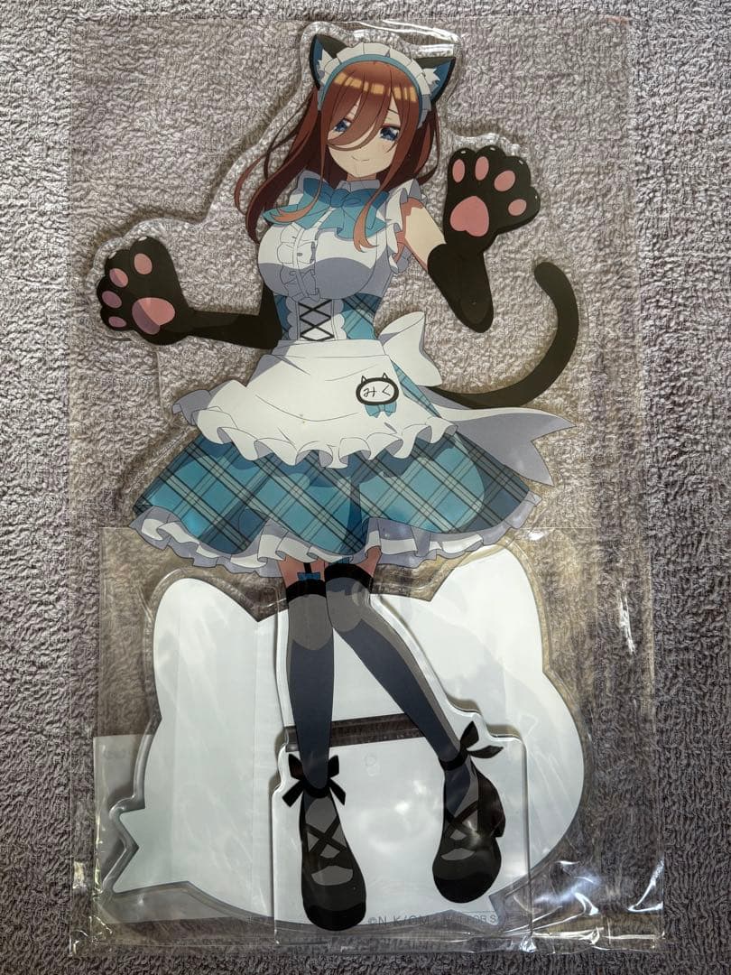 五等分の花嫁　猫耳一花二乃三玖四葉五月　ビッグアクスタ&アクリルパネル