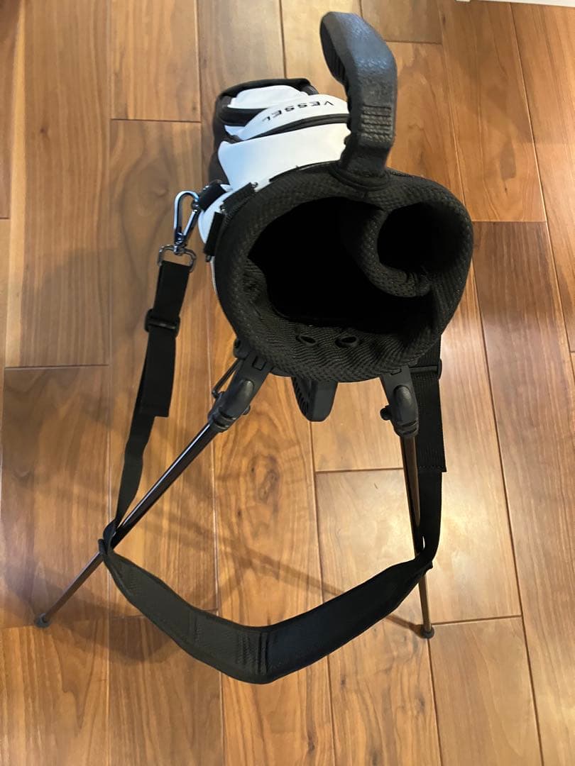 VESSEL べセル PENCIL BAG セルフスタンドバッグ ホワイト