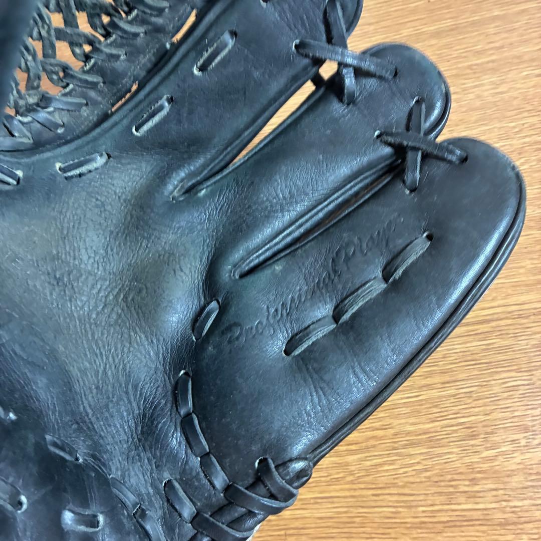 ZETT 一般軟式 グローブ グラブ 内野用 レアモデル 良品 三本指