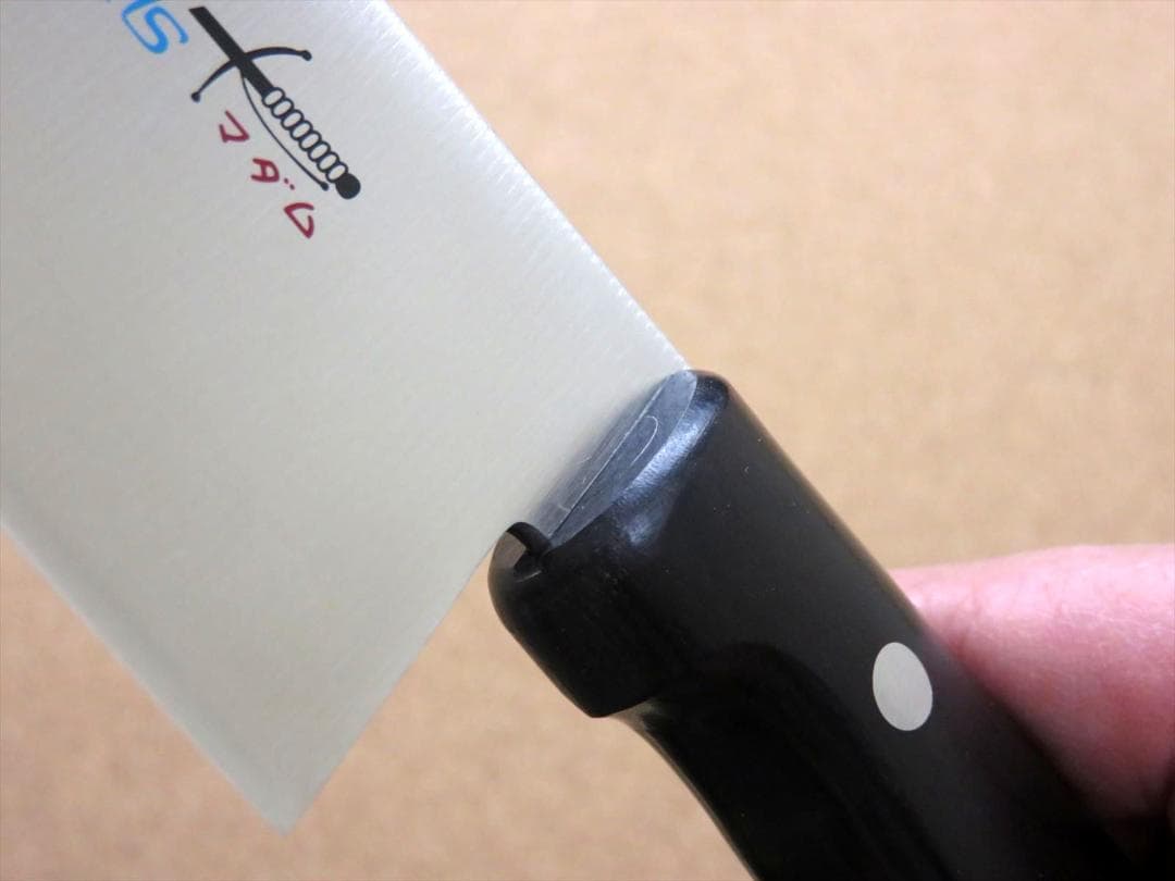 関の刃物 三徳包丁 170mm 丸柄 クロムモリブデン 肉切 魚処理 万能包丁