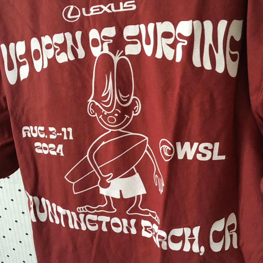 LEXUSレクサスUSOPENsurf＠ハンティントンビーチ限定記念TシャツM