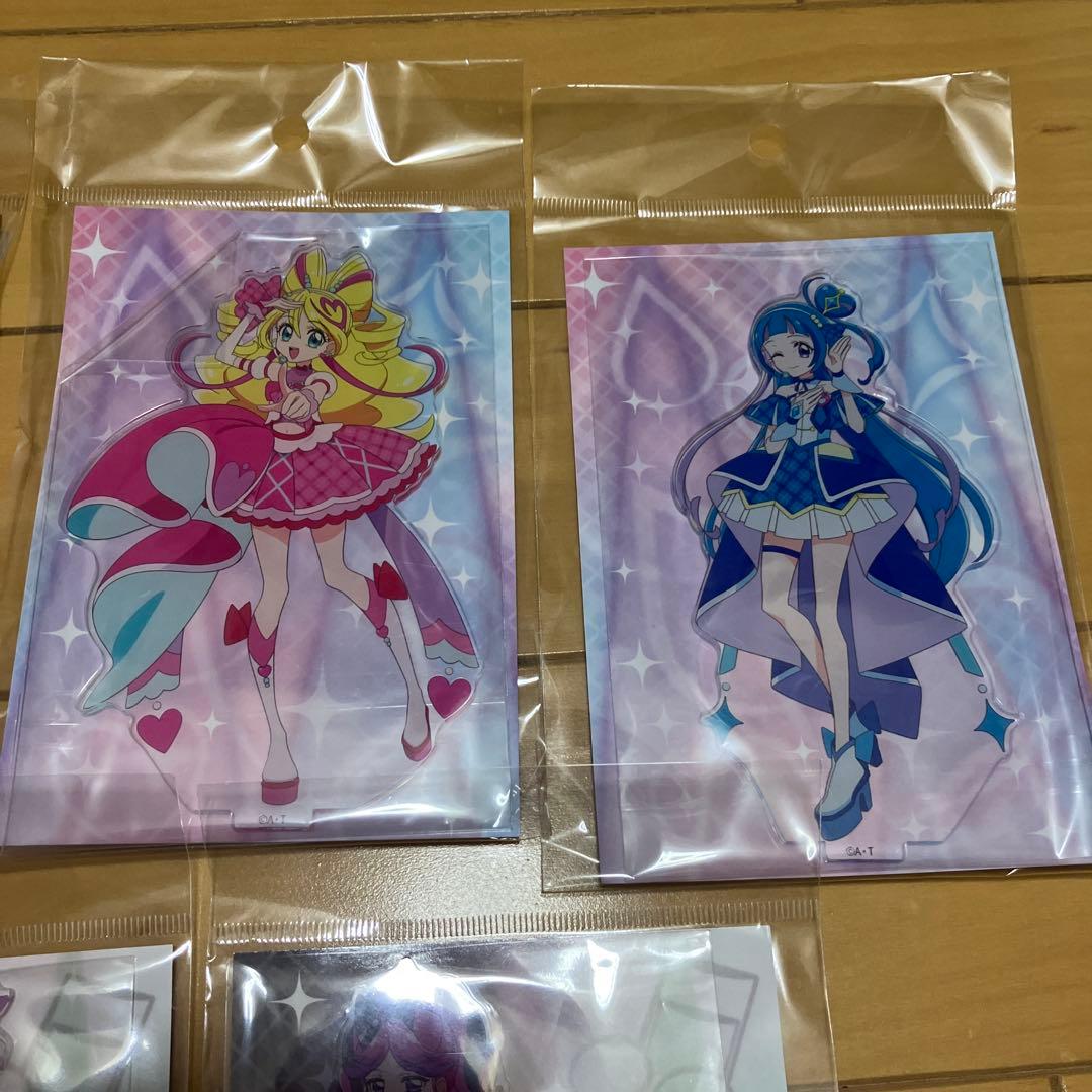 キミとアイドルプリキュア展　アクリルスタンド 5枚セット
