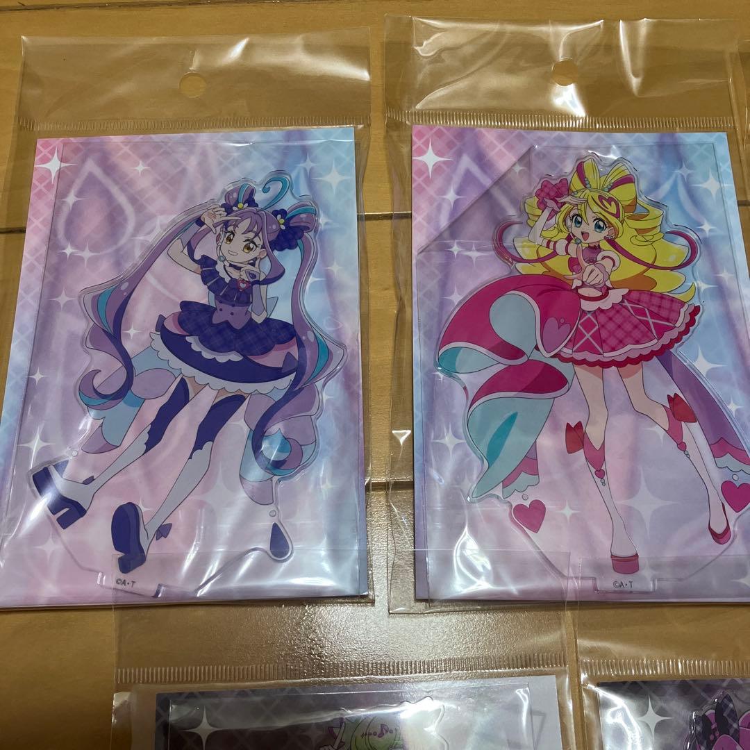 キミとアイドルプリキュア展　アクリルスタンド 5枚セット