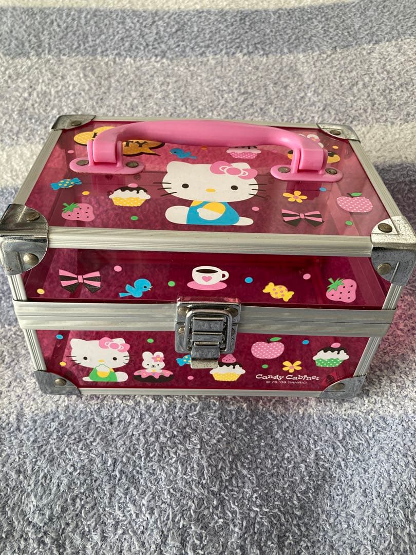 ♡ハローキティ バニティケース♡ ご当地キティ根付けセット