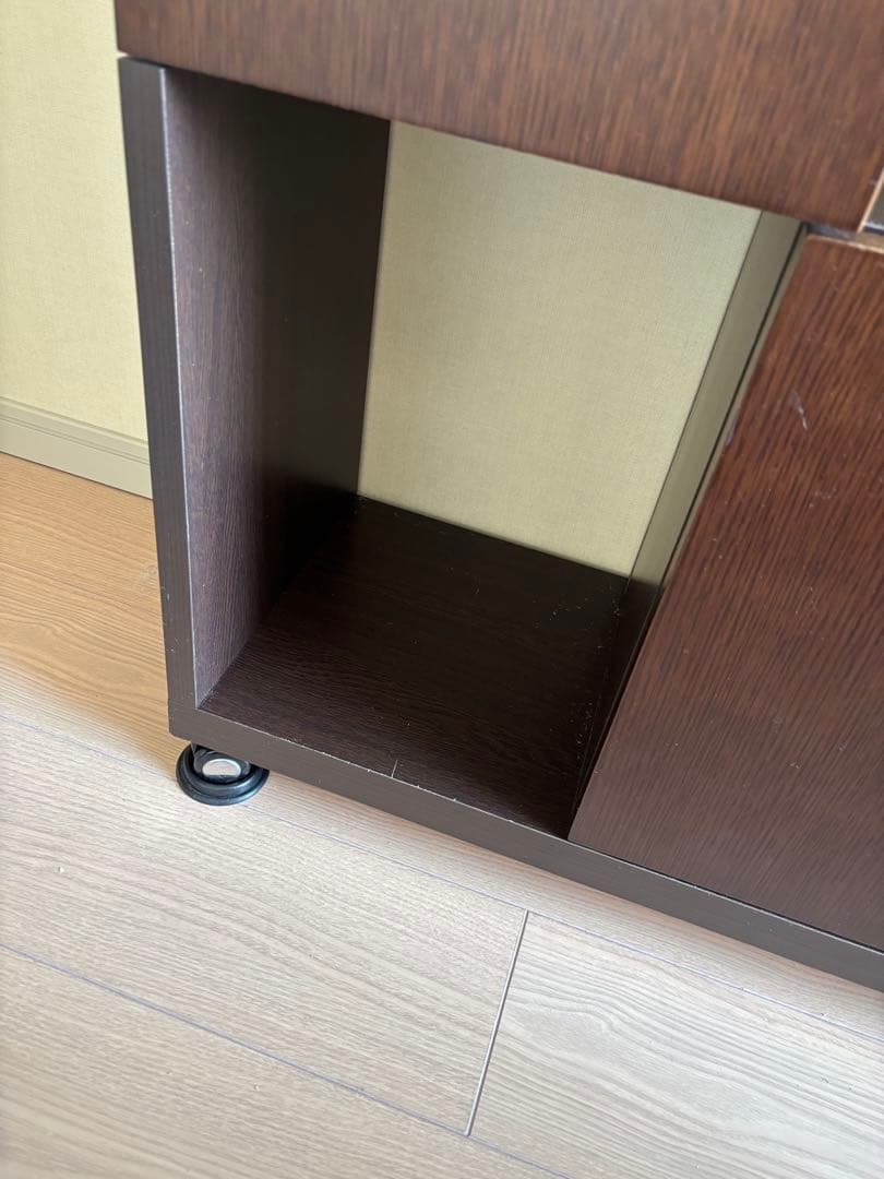 大塚家具 収納棚 幅137 高さ84 奥行28 カウンター下OK