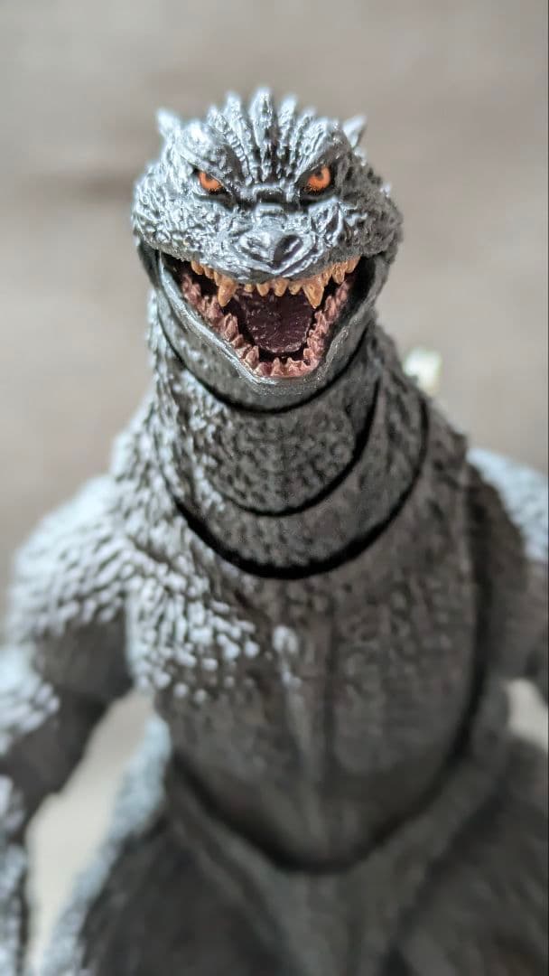 s.h.monsterarts ゴジラ　2004 再販版　ファイルウォーズ