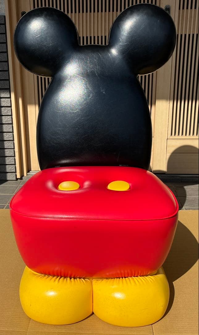 【超希少・非売品】ミッキーマウス キャラクターチェア／U.S.ディズニー当選品
