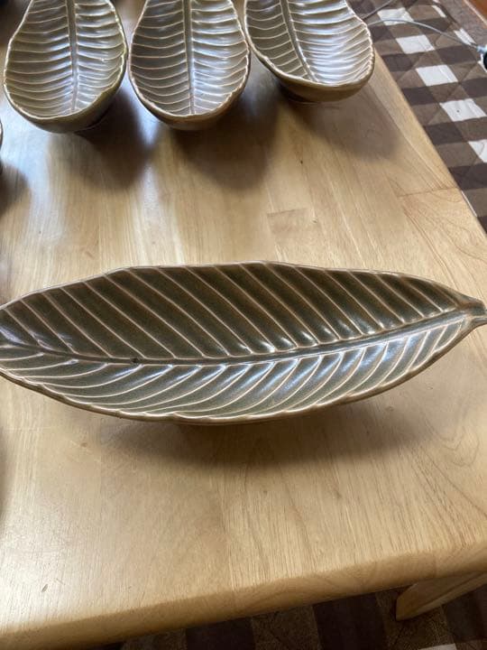 リーフ皿　22枚セット　Leaf Plate 昭和レトロ