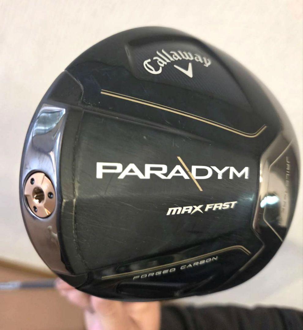 美品 キャロウェイ PARADYM MAX FAST 10.5° SR カバー付