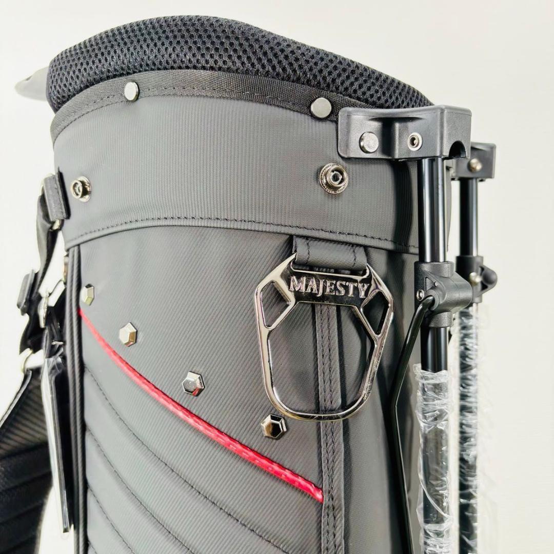 マルマン MAJESTY マジェスティ 新品キャディバッグ ブラック スタンド式