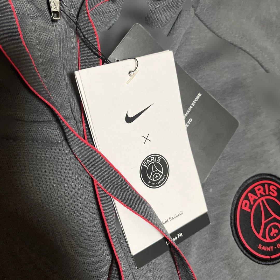 【未使用タグ付】Paris Saint-Germain ハーフジップパーカー