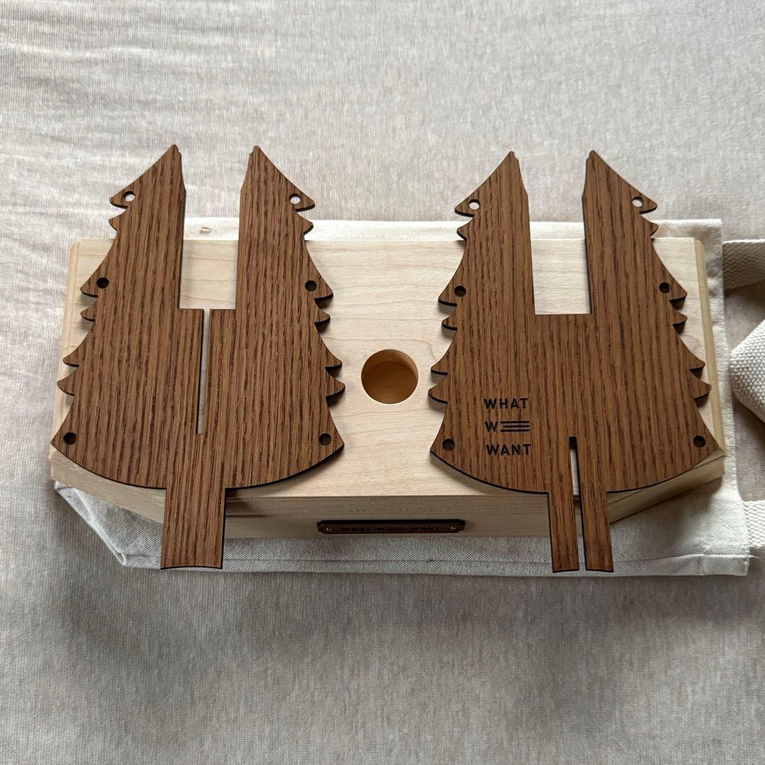 新品 WHAT WE WANT クリスマスツリー ゴールゼロ ランタン スタンド
