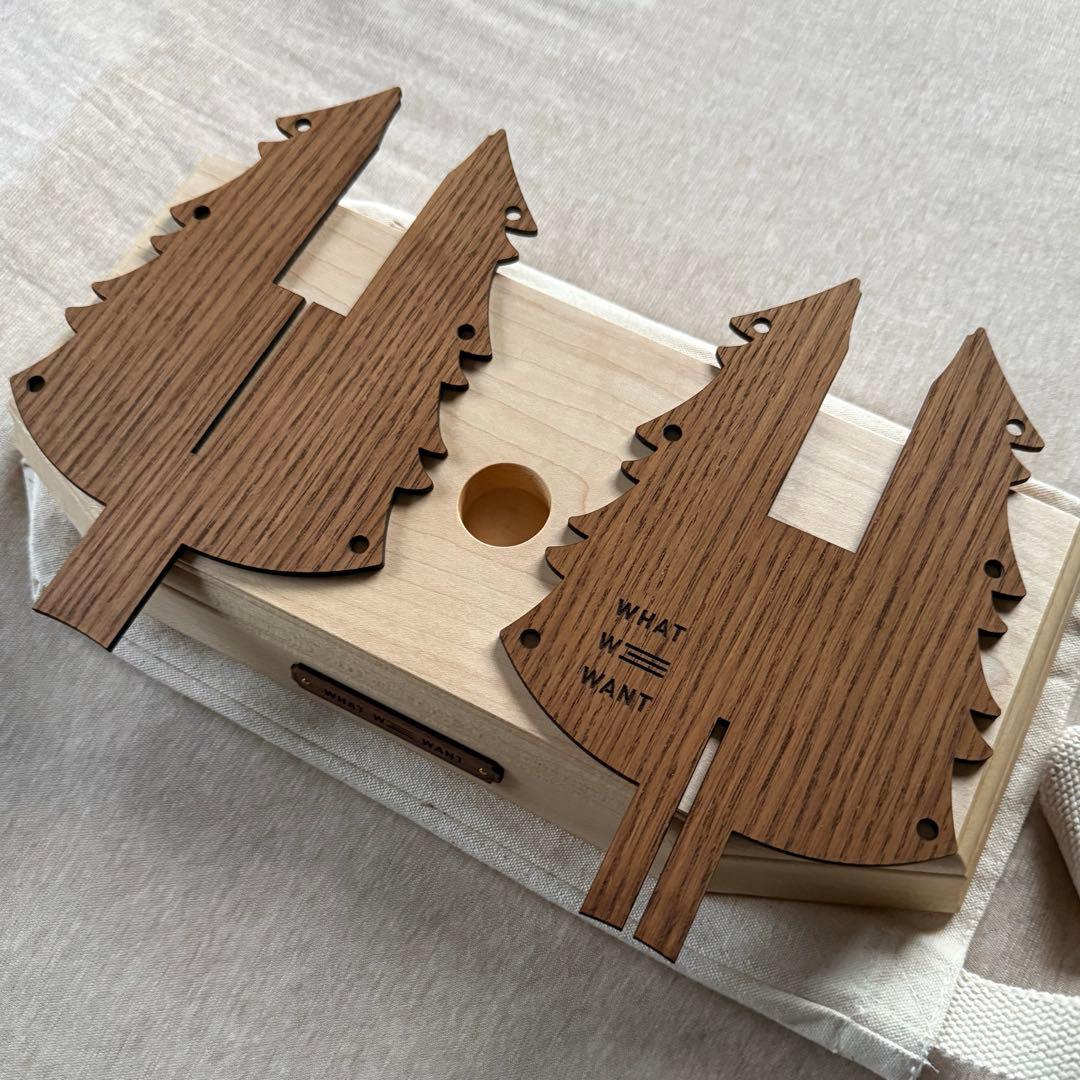新品 WHAT WE WANT クリスマスツリー ゴールゼロ ランタン スタンド