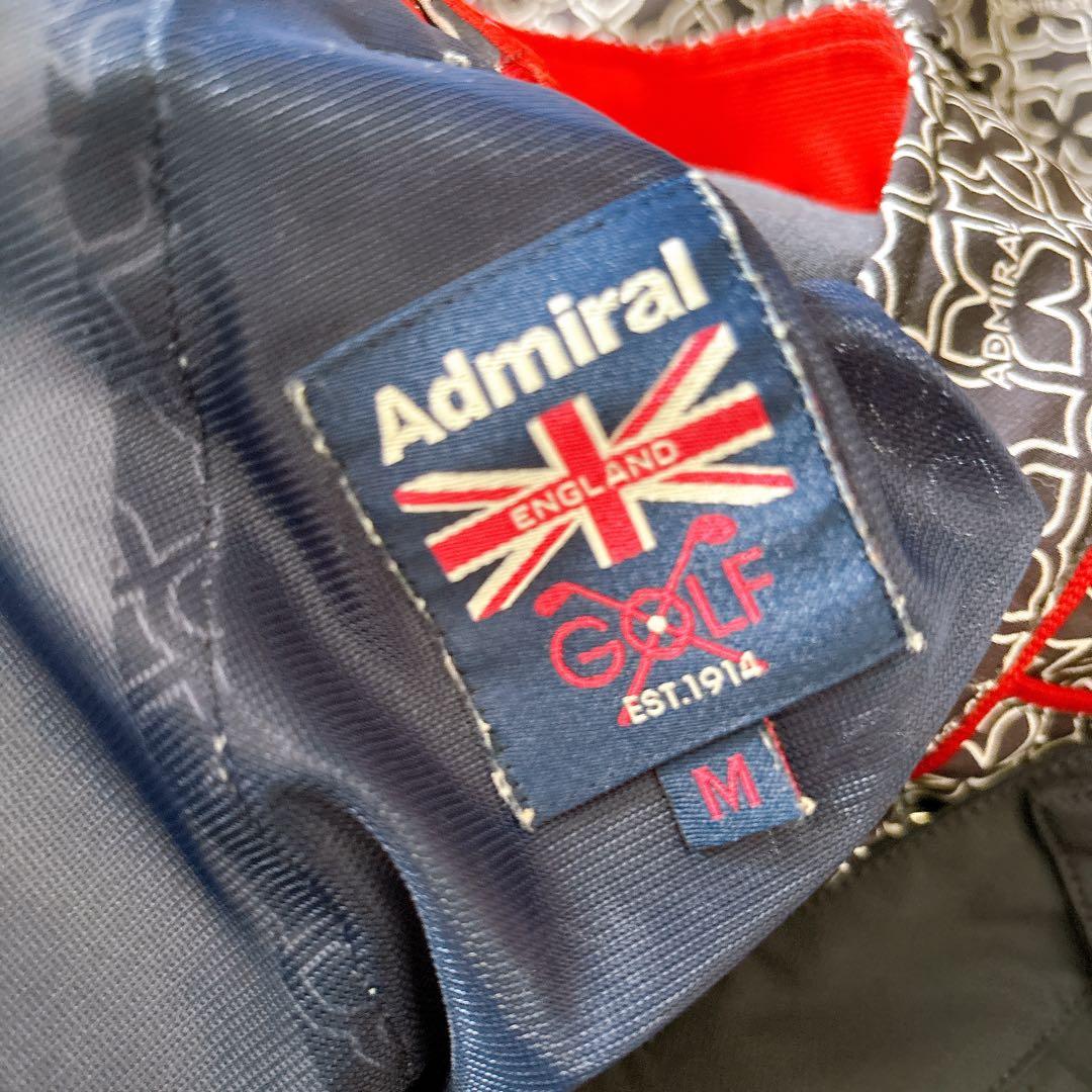 Admiralアドミラル ゴルフ パンツ 3点セット Mサイズ 白 ネイビー 柄