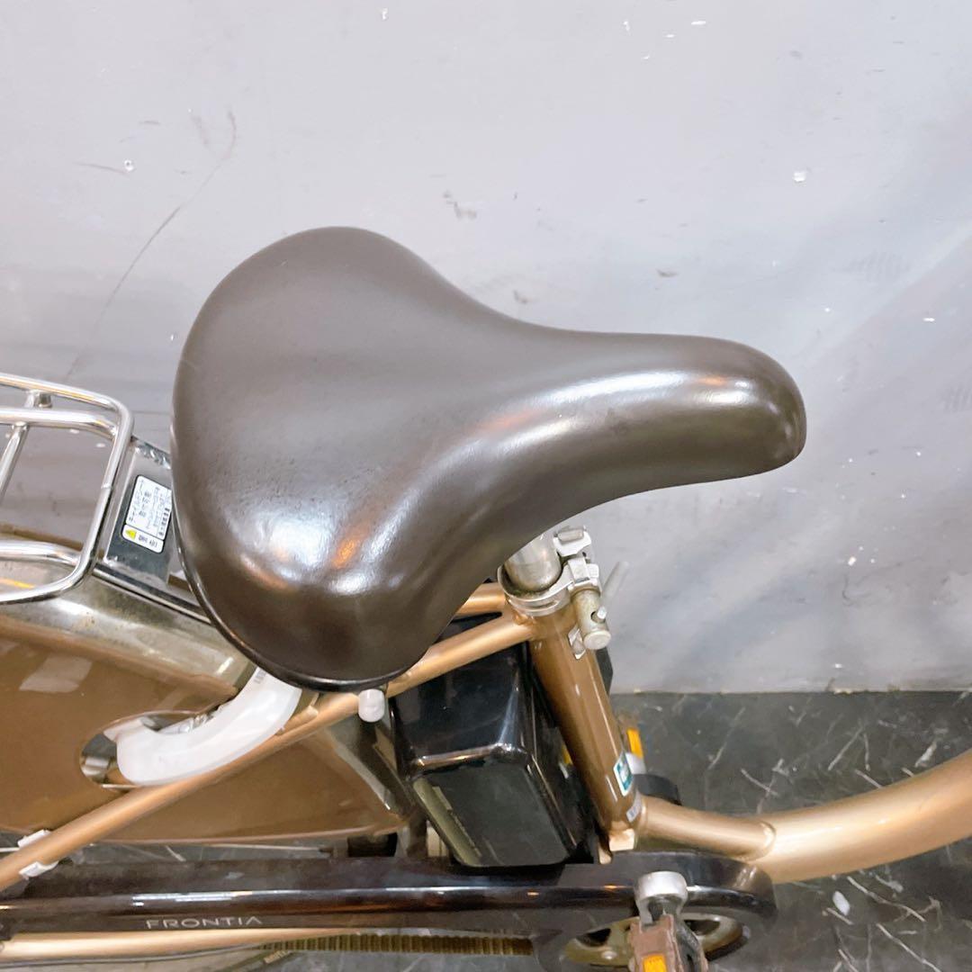 引き取り【33】電動自転車 ブリヂストン FRONTIA ゴールド 26インチ