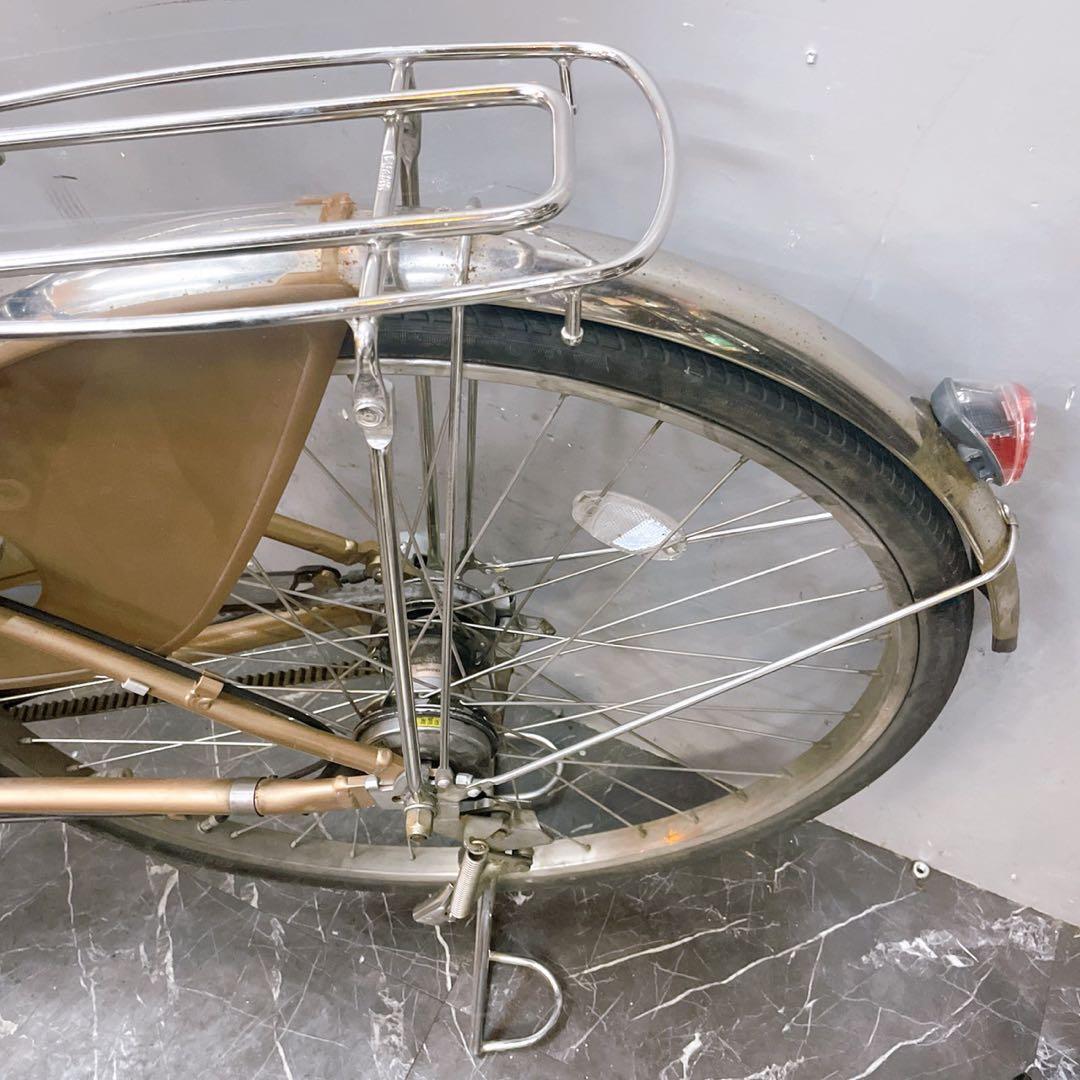 引き取り【33】電動自転車 ブリヂストン FRONTIA ゴールド 26インチ