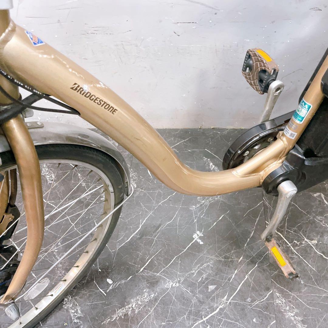 引き取り【33】電動自転車 ブリヂストン FRONTIA ゴールド 26インチ